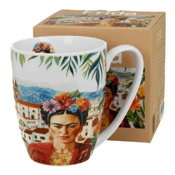 Kubek Classic Mexican Art Frida porcelanowy 360 ml kolorowy 1032000