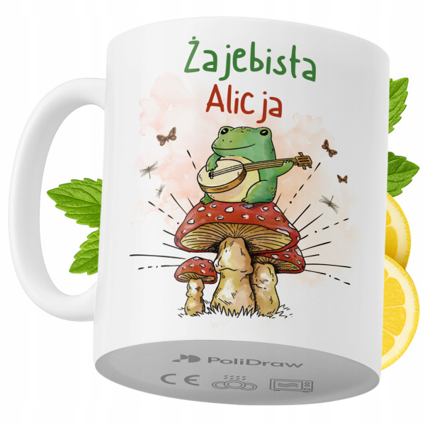 Kubek Dla Alicji na Prezent z Nadrukiem ze Zdjęciem 330 ml PoliDraw 973011