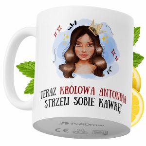Kubek Dla Antoniny na Prezent z Nadrukiem ze Zdjęciem 330 ml PoliDraw 972857 Kubek Dla Antoniny na Prezent z Nadrukiem ze Zdjęciem 330 ml PoliDraw 972857
