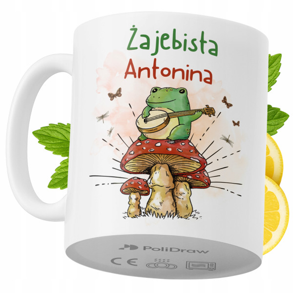 Kubek Dla Antoniny na Prezent z Nadrukiem ze Zdjęciem 330 ml PoliDraw 973836