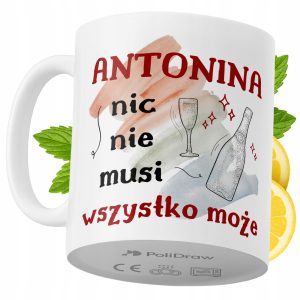 Kubek Dla Antoniny na Prezent z Nadrukiem ze Zdjęciem 330 ml PoliDraw 973844 Kubek Dla Antoniny na Prezent z Nadrukiem ze Zdjęciem 330 ml PoliDraw 973844