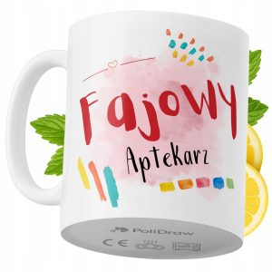 Kubek Dla Aptekarza na Prezent z Nadrukiem ze Zdjęciem 330 ml PoliDraw 972796 Kubek Dla Aptekarza na Prezent z Nadrukiem ze Zdjęciem 330 ml PoliDraw 972796
