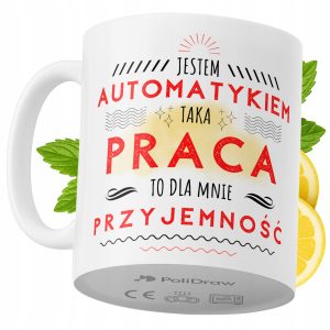 Kubek Dla Automatyka na Prezent z Nadrukiem ze Zdjęciem 330 ml PoliDraw 973208 Kubek Dla Automatyka na Prezent z Nadrukiem ze Zdjęciem 330 ml PoliDraw 973208