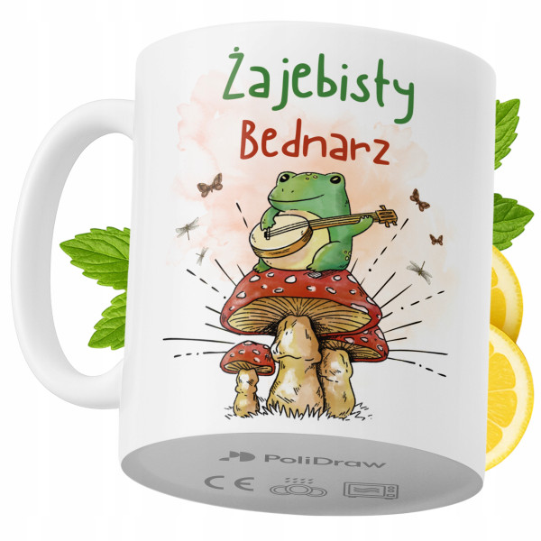 Kubek Dla Bednarza na Prezent z Nadrukiem ze Zdjęciem 330 ml PoliDraw 973166