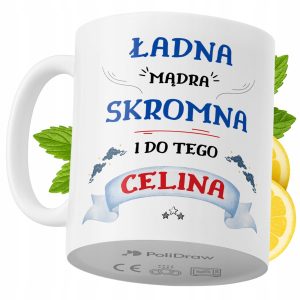 Kubek Dla Celiny na Prezent z Nadrukiem ze Zdjęciem 330 ml PoliDraw 972751