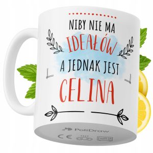 Kubek Dla Celiny na Prezent z Nadrukiem ze Zdjęciem 330 ml PoliDraw 972782