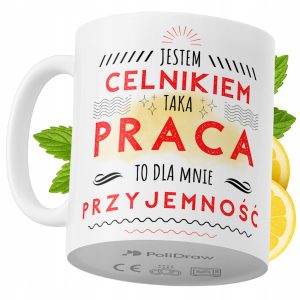 Kubek Dla Celnika na Prezent z Nadrukiem ze Zdjęciem 330 ml PoliDraw 972451