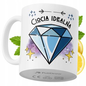 Kubek Dla Cioci na Prezent z Nadrukiem ze Zdjęciem 330 ml PoliDraw 973141 Kubek Dla Cioci na Prezent z Nadrukiem ze Zdjęciem 330 ml PoliDraw 973141