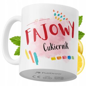 Kubek Dla Cukiernika na Prezent z Nadrukiem ze Zdjęciem 330 ml PoliDraw 973207 Kubek Dla Cukiernika na Prezent z Nadrukiem ze Zdjęciem 330 ml PoliDraw 973207