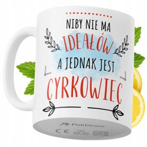 Kubek Dla Cyrkowca na Prezent z Nadrukiem ze Zdjęciem 330 ml PoliDraw 972398 Kubek Dla Cyrkowca na Prezent z Nadrukiem ze Zdjęciem 330 ml PoliDraw 972398