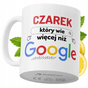 Kubek Dla Czarka na Prezent z Nadrukiem ze Zdjęciem 330 ml PoliDraw 973061 Kubek Dla Czarka na Prezent z Nadrukiem ze Zdjęciem 330 ml PoliDraw 973061