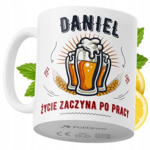 Kubek Dla Daniela na Prezent z Nadrukiem ze Zdjęciem 330 ml PoliDraw 973814 Kubek Dla Daniela na Prezent z Nadrukiem ze Zdjęciem 330 ml PoliDraw 973814