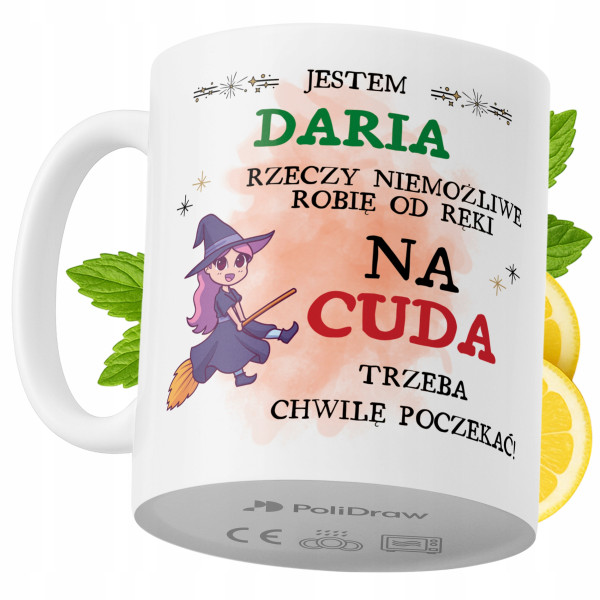 Kubek Dla Dari na Prezent z Nadrukiem ze Zdjęciem 330 ml PoliDraw 972436