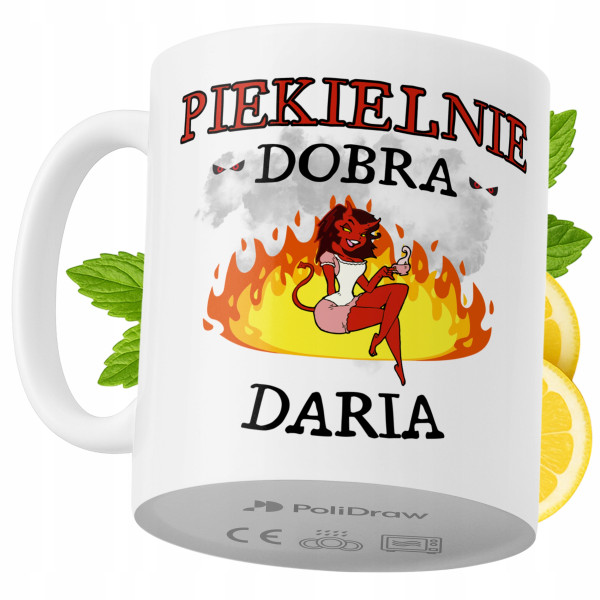 Kubek Dla Dari na Prezent z Nadrukiem ze Zdjęciem 330 ml PoliDraw 973433