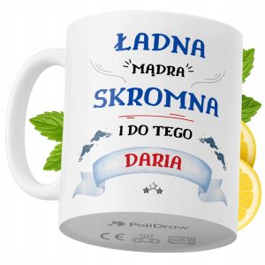 Kubek Dla Dari na Prezent z Nadrukiem ze Zdjęciem 330 ml PoliDraw 972956 Kubek Dla Dari na Prezent z Nadrukiem ze Zdjęciem 330 ml PoliDraw 972956