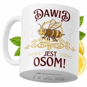 Kubek Dla Dawida na Prezent z Nadrukiem ze Zdjęciem 330 ml PoliDraw 970828 Kubek Dla Dawida na Prezent z Nadrukiem ze Zdjęciem 330 ml PoliDraw 970828