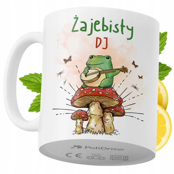 Kubek Dla Dja na Prezent z Nadrukiem ze Zdjęciem 330 ml PoliDraw 973843