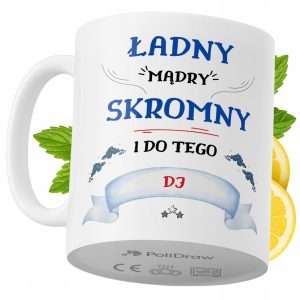 Kubek Dla Dja na Prezent z Nadrukiem ze Zdjęciem 330 ml PoliDraw 973329 Kubek Dla Dja na Prezent z Nadrukiem ze Zdjęciem 330 ml PoliDraw 973329