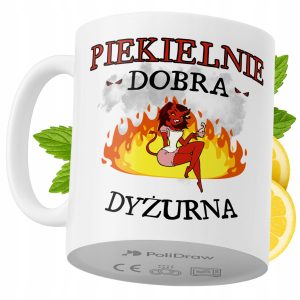 Kubek Dla Dyżurnej na Prezent z Nadrukiem ze Zdjęciem 330 ml PoliDraw 971821 Kubek Dla Dyżurnej na Prezent z Nadrukiem ze Zdjęciem 330 ml PoliDraw 971821