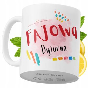Kubek Dla Dyżurnej na Prezent z Nadrukiem ze Zdjęciem 330 ml PoliDraw 972881 Kubek Dla Dyżurnej na Prezent z Nadrukiem ze Zdjęciem 330 ml PoliDraw 972881