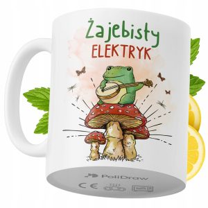 Kubek Dla Elektryka na Prezent z Nadrukiem ze Zdjęciem 330 ml PoliDraw 971111