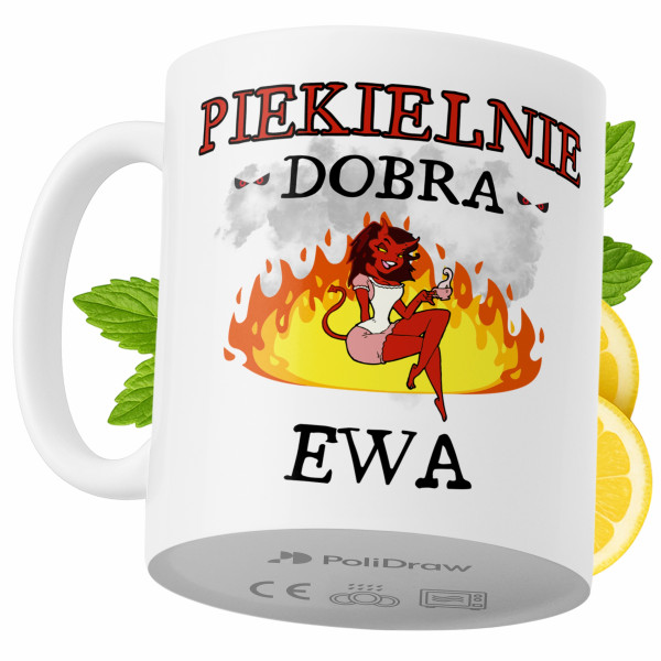 Kubek Dla Ewy na Prezent z Nadrukiem ze Zdjęciem 330 ml PoliDraw 972672