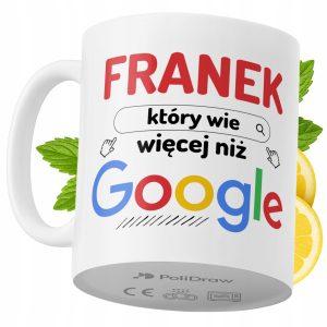 Kubek Dla Franka na Prezent z Nadrukiem ze Zdjęciem 330 ml PoliDraw 972670 Kubek Dla Franka na Prezent z Nadrukiem ze Zdjęciem 330 ml PoliDraw 972670