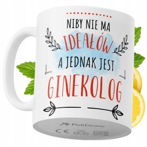 Kubek Dla Ginekologa na Prezent z Nadrukiem ze Zdjęciem 330 ml PoliDraw 970883 Kubek Dla Ginekologa na Prezent z Nadrukiem ze Zdjęciem 330 ml PoliDraw 970883