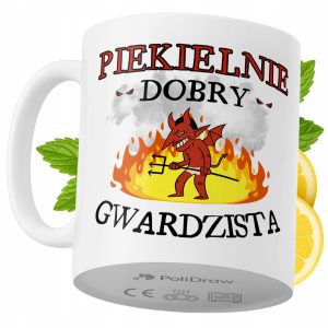 Kubek Dla Gwardzisty na Prezent z Nadrukiem ze Zdjęciem 330 ml PoliDraw 970496 Kubek Dla Gwardzisty na Prezent z Nadrukiem ze Zdjęciem 330 ml PoliDraw 970496