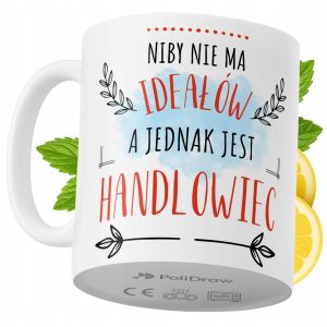 Kubek Dla Handlowca na Prezent z Nadrukiem ze Zdjęciem 330 ml PoliDraw 972887 Kubek Dla Handlowca na Prezent z Nadrukiem ze Zdjęciem 330 ml PoliDraw 972887