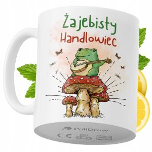 Kubek Dla Handlowca na Prezent z Nadrukiem ze Zdjęciem 330 ml PoliDraw 973050 Kubek Dla Handlowca na Prezent z Nadrukiem ze Zdjęciem 330 ml PoliDraw 973050