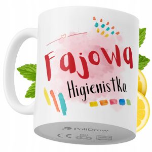 Kubek Dla Higienistki na Prezent z Nadrukiem ze Zdjęciem 330 ml PoliDraw 973631 Kubek Dla Higienistki na Prezent z Nadrukiem ze Zdjęciem 330 ml PoliDraw 973631