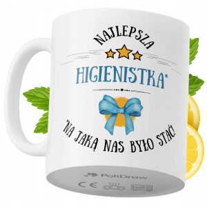 Kubek Dla Higienistki na Prezent z Nadrukiem ze Zdjęciem 330 ml PoliDraw 973496 Kubek Dla Higienistki na Prezent z Nadrukiem ze Zdjęciem 330 ml PoliDraw 973496