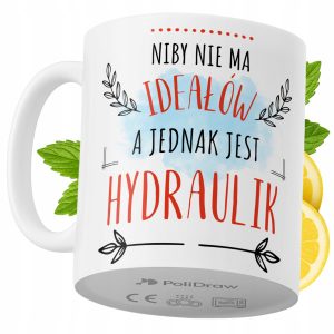 Kubek Dla Hydraulika na Prezent z Nadrukiem ze Zdjęciem 330 ml PoliDraw 972472