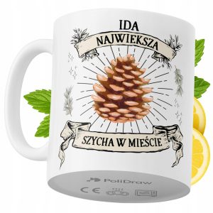 Kubek Dla Idy na Prezent z Nadrukiem ze Zdjęciem 330 ml PoliDraw 972400 Kubek Dla Idy na Prezent z Nadrukiem ze Zdjęciem 330 ml PoliDraw 972400