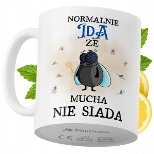 Kubek Dla Idy na Prezent z Nadrukiem ze Zdjęciem 330 ml PoliDraw 971346