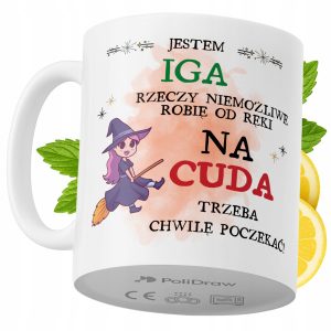 Kubek Dla Igi na Prezent z Nadrukiem ze Zdjęciem 330 ml PoliDraw 972603 Kubek Dla Igi na Prezent z Nadrukiem ze Zdjęciem 330 ml PoliDraw 972603