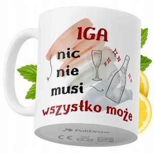 Kubek Dla Igi na Prezent z Nadrukiem ze Zdjęciem 330 ml PoliDraw 970426 Kubek Dla Igi na Prezent z Nadrukiem ze Zdjęciem 330 ml PoliDraw 970426