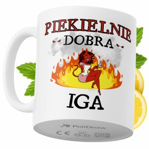 Kubek Dla Igi na Prezent z Nadrukiem ze Zdjęciem 330 ml PoliDraw 971002 Kubek Dla Igi na Prezent z Nadrukiem ze Zdjęciem 330 ml PoliDraw 971002
