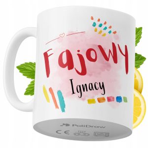 Kubek Dla Ignacego na Prezent z Nadrukiem ze Zdjęciem 330 ml PoliDraw 972860 Kubek Dla Ignacego na Prezent z Nadrukiem ze Zdjęciem 330 ml PoliDraw 972860