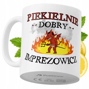 Kubek Dla Imprezowicza na Prezent z Nadrukiem ze Zdjęciem 330 ml PoliDraw 971992 Kubek Dla Imprezowicza na Prezent z Nadrukiem ze Zdjęciem 330 ml PoliDraw 971992