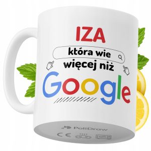 Kubek Dla Izy na Prezent z Nadrukiem ze Zdjęciem 330 ml PoliDraw 971840