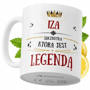 Kubek Dla Izy na Prezent z Nadrukiem ze Zdjęciem 330 ml PoliDraw 972511 Kubek Dla Izy na Prezent z Nadrukiem ze Zdjęciem 330 ml PoliDraw 972511