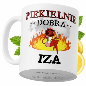 Kubek Dla Izy na Prezent z Nadrukiem ze Zdjęciem 330 ml PoliDraw 970271