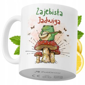 Kubek Dla Jadwigi na Prezent z Nadrukiem ze Zdjęciem 330 ml PoliDraw 971139 Kubek Dla Jadwigi na Prezent z Nadrukiem ze Zdjęciem 330 ml PoliDraw 971139