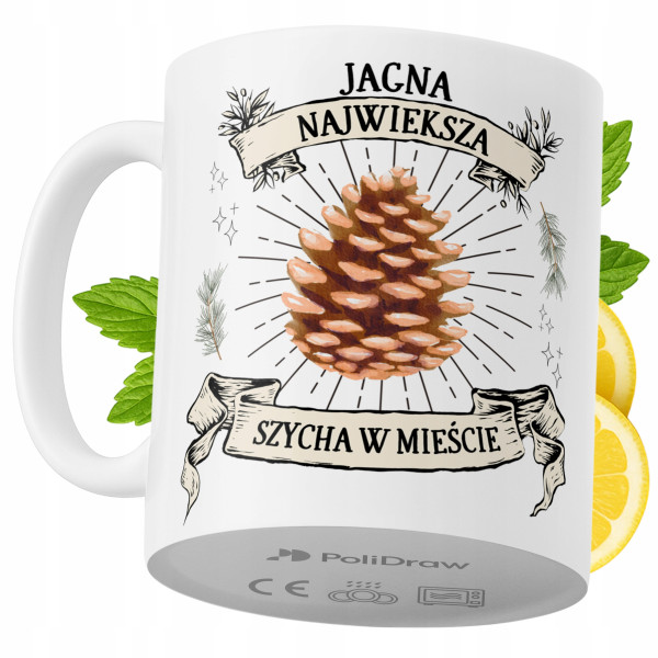 Kubek Dla Jagny na Prezent z Nadrukiem ze Zdjęciem 330 ml PoliDraw 972743