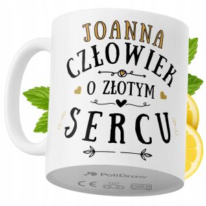 Kubek Dla Joanny na Prezent z Nadrukiem ze Zdjęciem 330 ml PoliDraw 971475 Kubek Dla Joanny na Prezent z Nadrukiem ze Zdjęciem 330 ml PoliDraw 971475