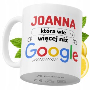 Kubek Dla Joanny na Prezent z Nadrukiem ze Zdjęciem 330 ml PoliDraw 971758 Kubek Dla Joanny na Prezent z Nadrukiem ze Zdjęciem 330 ml PoliDraw 971758