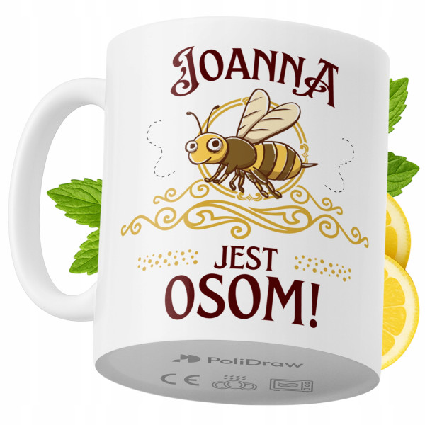 Kubek Dla Joanny na Prezent z Nadrukiem ze Zdjęciem 330 ml PoliDraw 971979