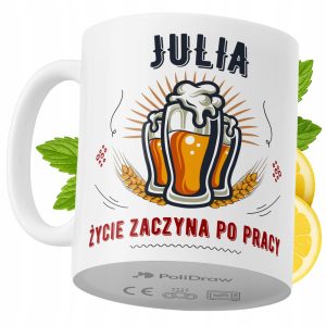 Kubek Dla Juli na Prezent z Nadrukiem ze Zdjęciem 330 ml PoliDraw 970394 Kubek Dla Juli na Prezent z Nadrukiem ze Zdjęciem 330 ml PoliDraw 970394
